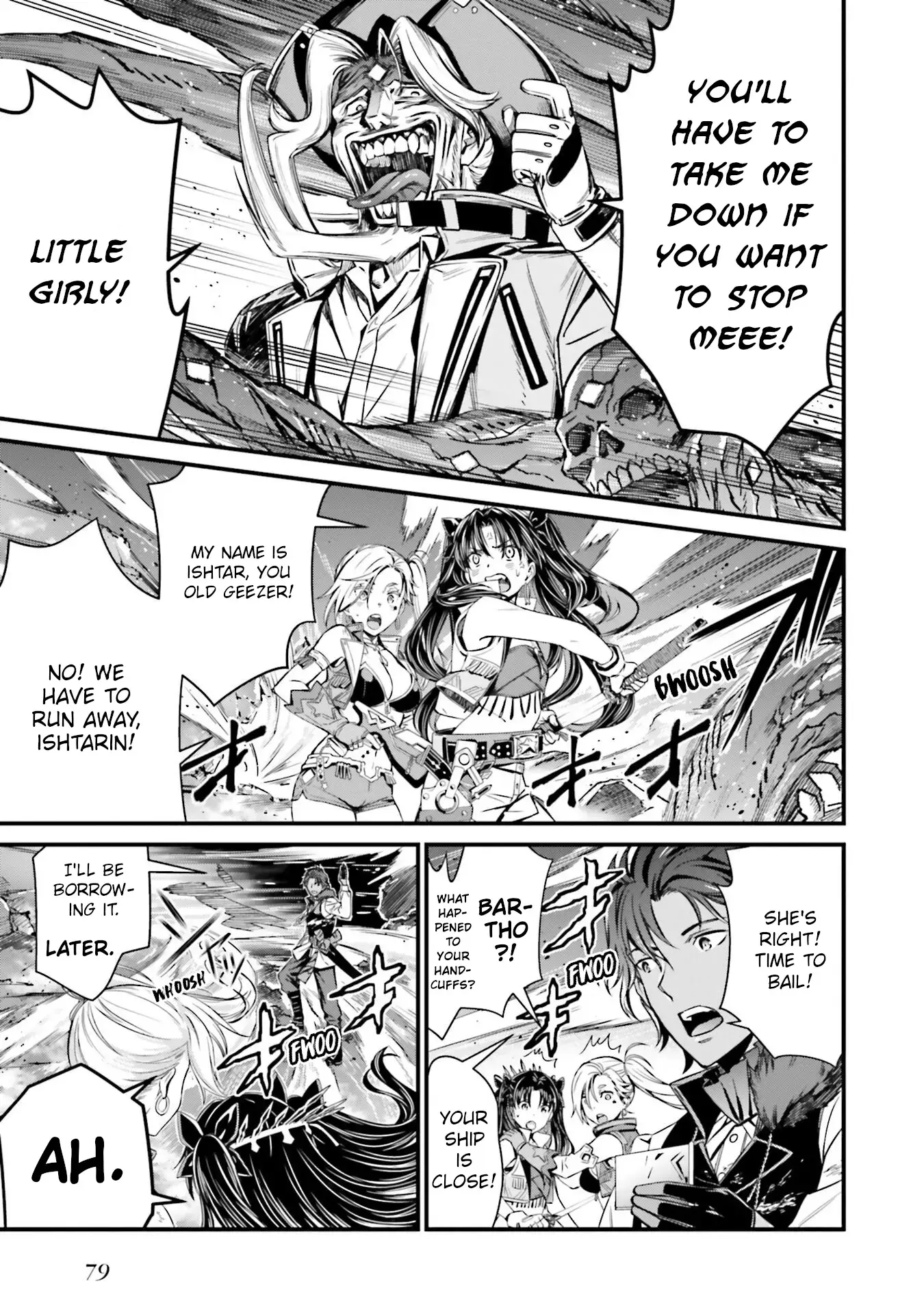 Read Fate-Grand Order SABER WARS II Side Story- Jane & Ishtar ~A Shooting Star of a Million Light Years~ Manga Online