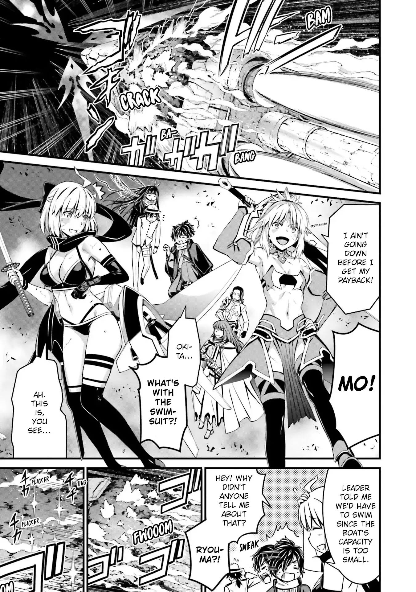 Read Fate-Grand Order SABER WARS II Side Story- Jane & Ishtar ~A Shooting Star of a Million Light Years~ Manga Online