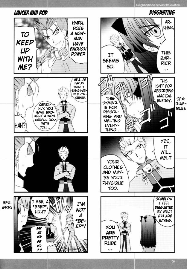 Read Fate-Stay Night - Gokijou Eirei Mokushiroku 2 (Doujinshi) Manga Online