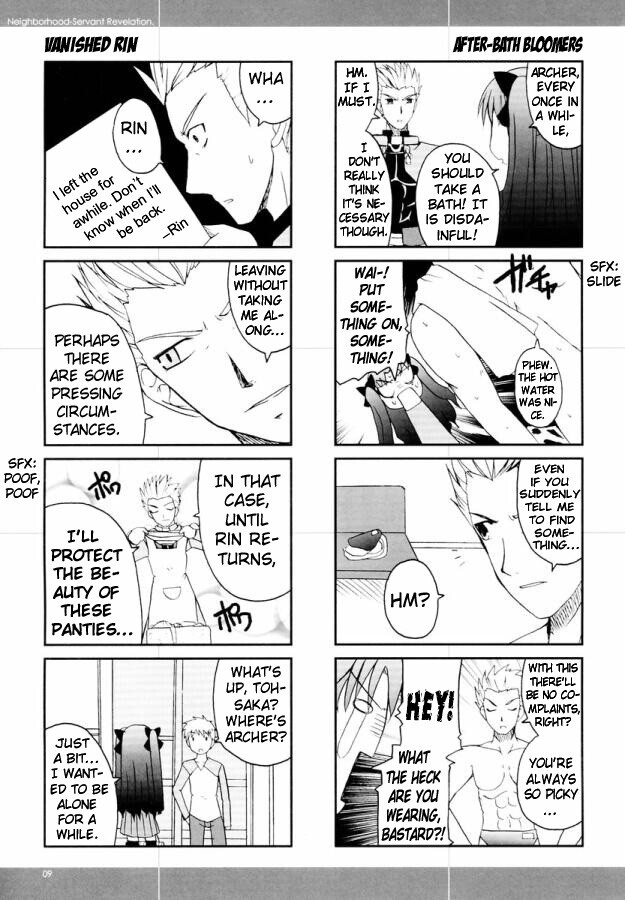 Read Fate-Stay Night - Gokijou Eirei Mokushiroku 2 (Doujinshi) Manga Online