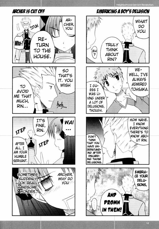 Read Fate-Stay Night - Gokijou Eirei Mokushiroku 2 (Doujinshi) Manga Online