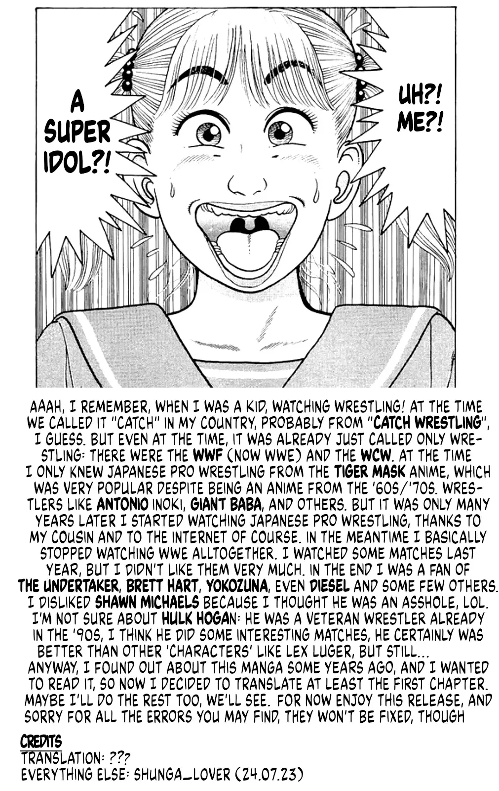 Read Fighting Unlimited Big Girl Tarmy Manga Online