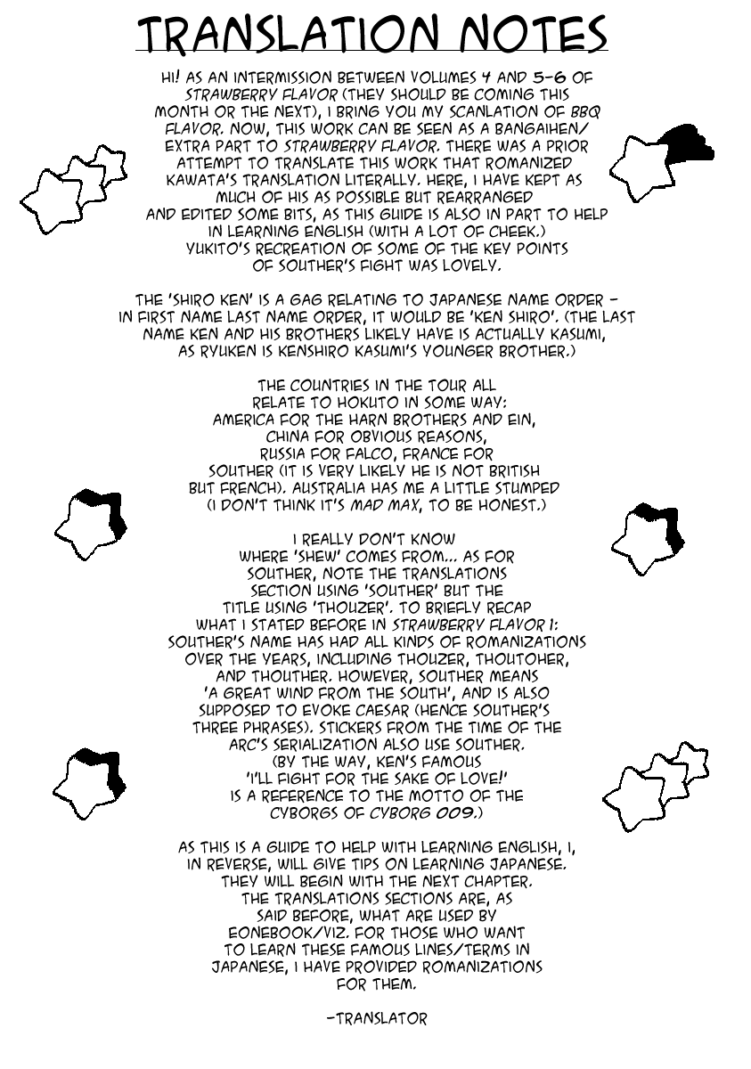 Read Fist of the North Star- BBQ Flavor Manga Online