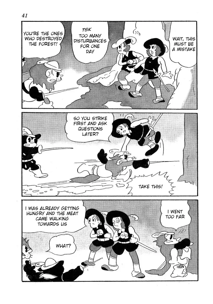 Read Four Fencers of the Forest Manga Online