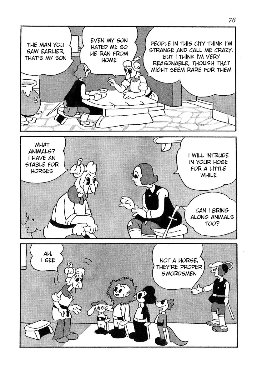 Read Four Fencers of the Forest Manga Online