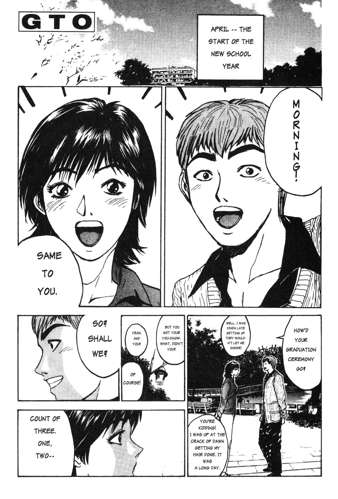 Read GTO Great Teacher Onizuka Manga Online