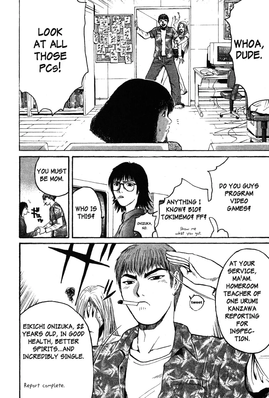 Read GTO Great Teacher Onizuka Manga Online