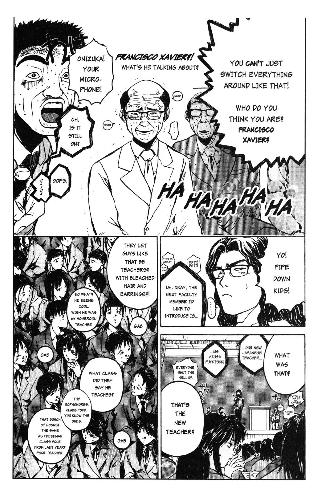 Read GTO Great Teacher Onizuka Manga Online