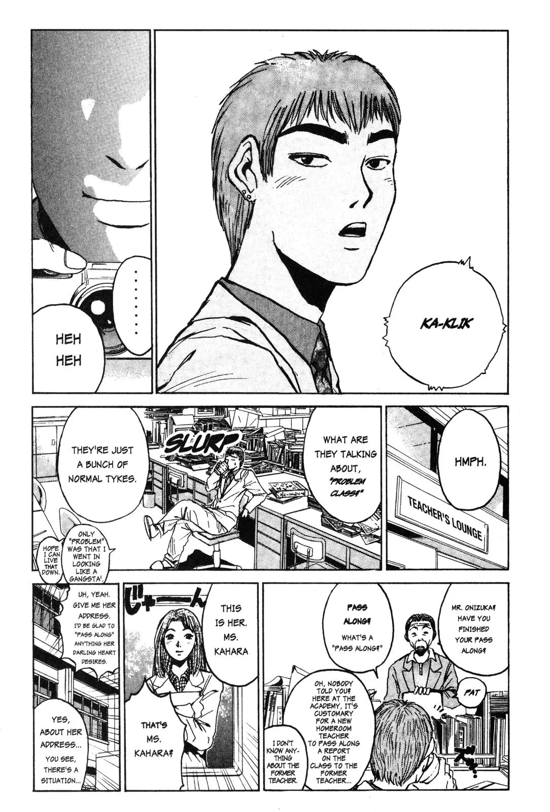 Read GTO Great Teacher Onizuka Manga Online