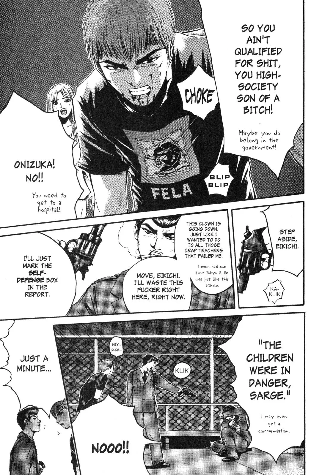 Read GTO Great Teacher Onizuka Manga Online