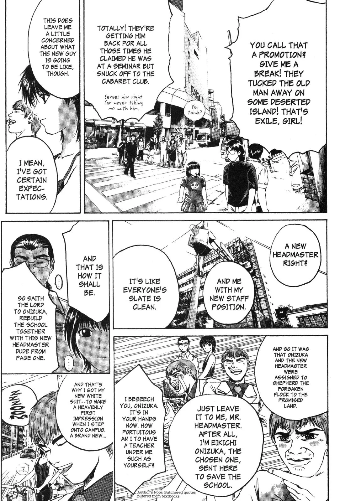 Read GTO Great Teacher Onizuka Manga Online