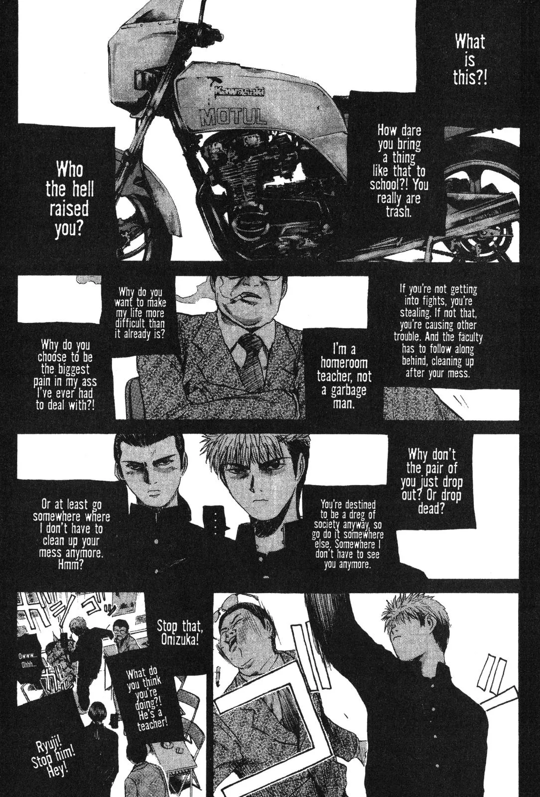 Read GTO Great Teacher Onizuka Manga Online