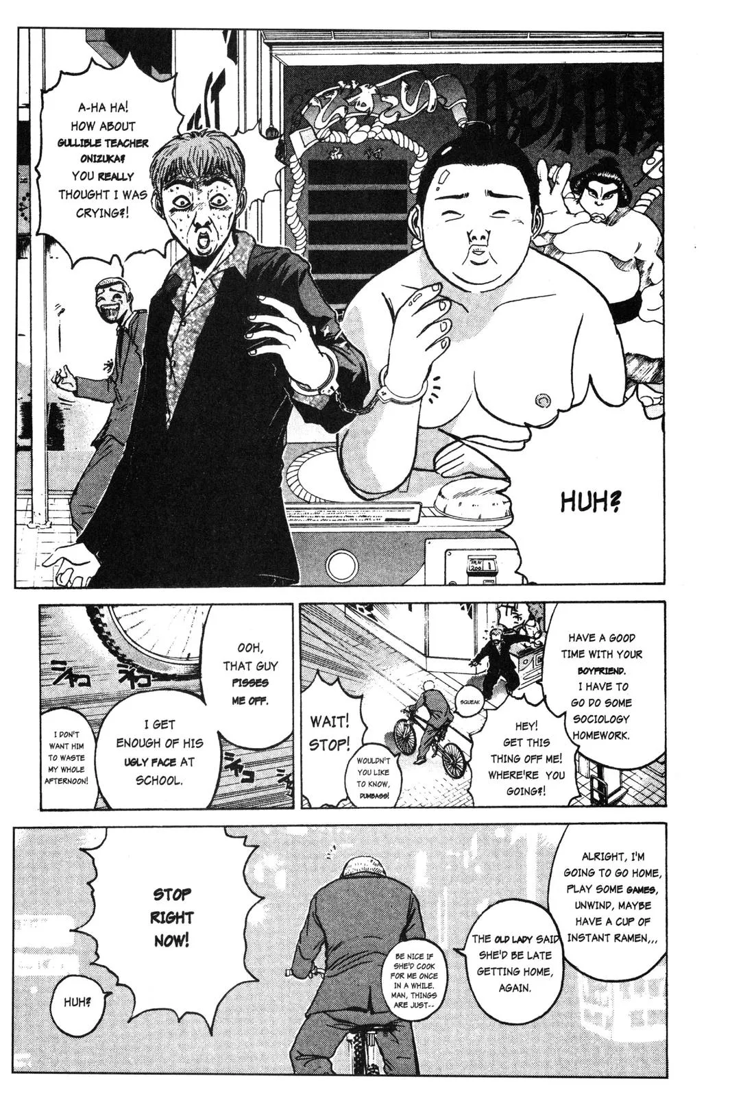 Read GTO Great Teacher Onizuka Manga Online