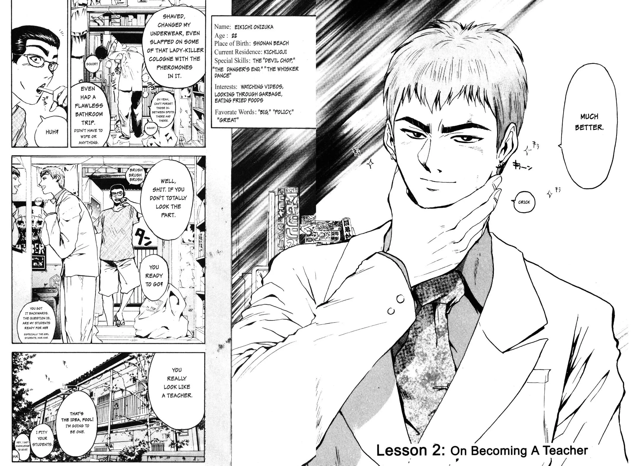 Read GTO Great Teacher Onizuka Manga Online