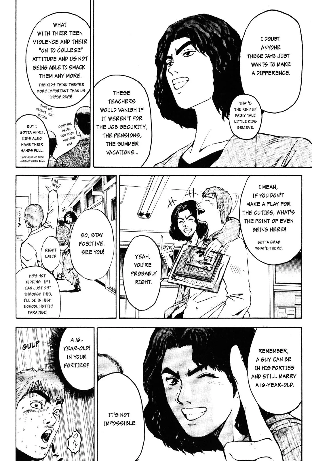 Read GTO Great Teacher Onizuka Manga Online