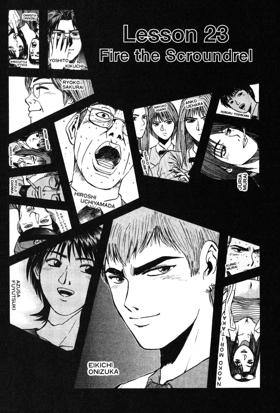 Read GTO Great Teacher Onizuka Manga Online