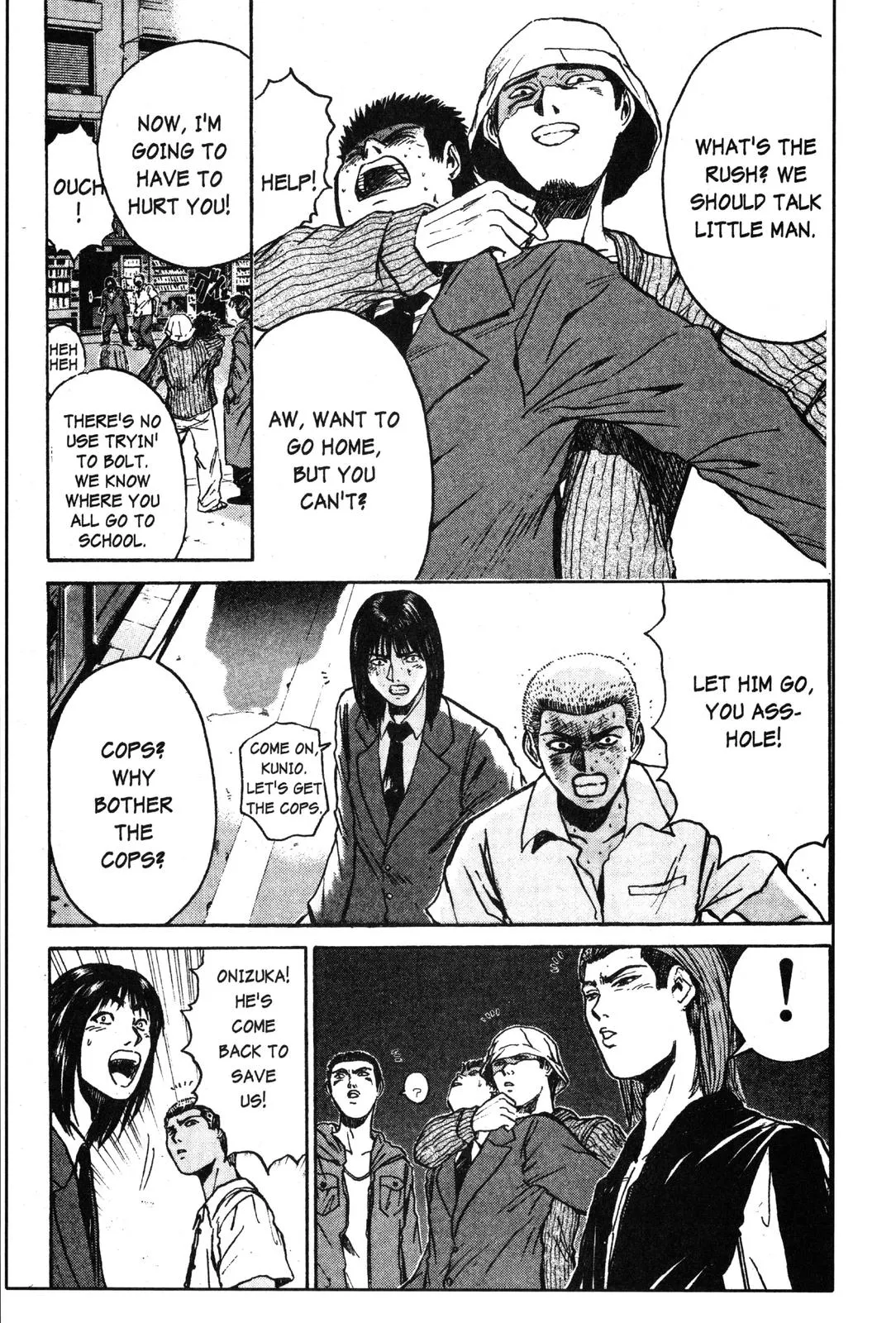 Read GTO Great Teacher Onizuka Manga Online