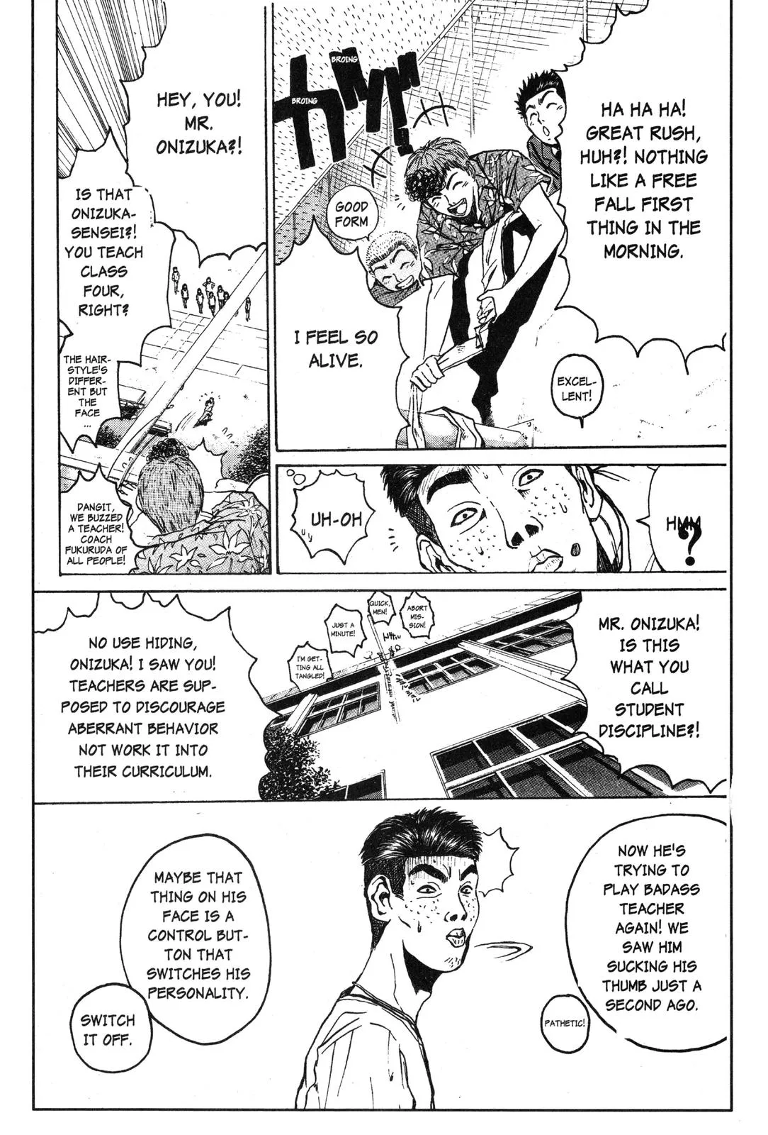 Read GTO Great Teacher Onizuka Manga Online