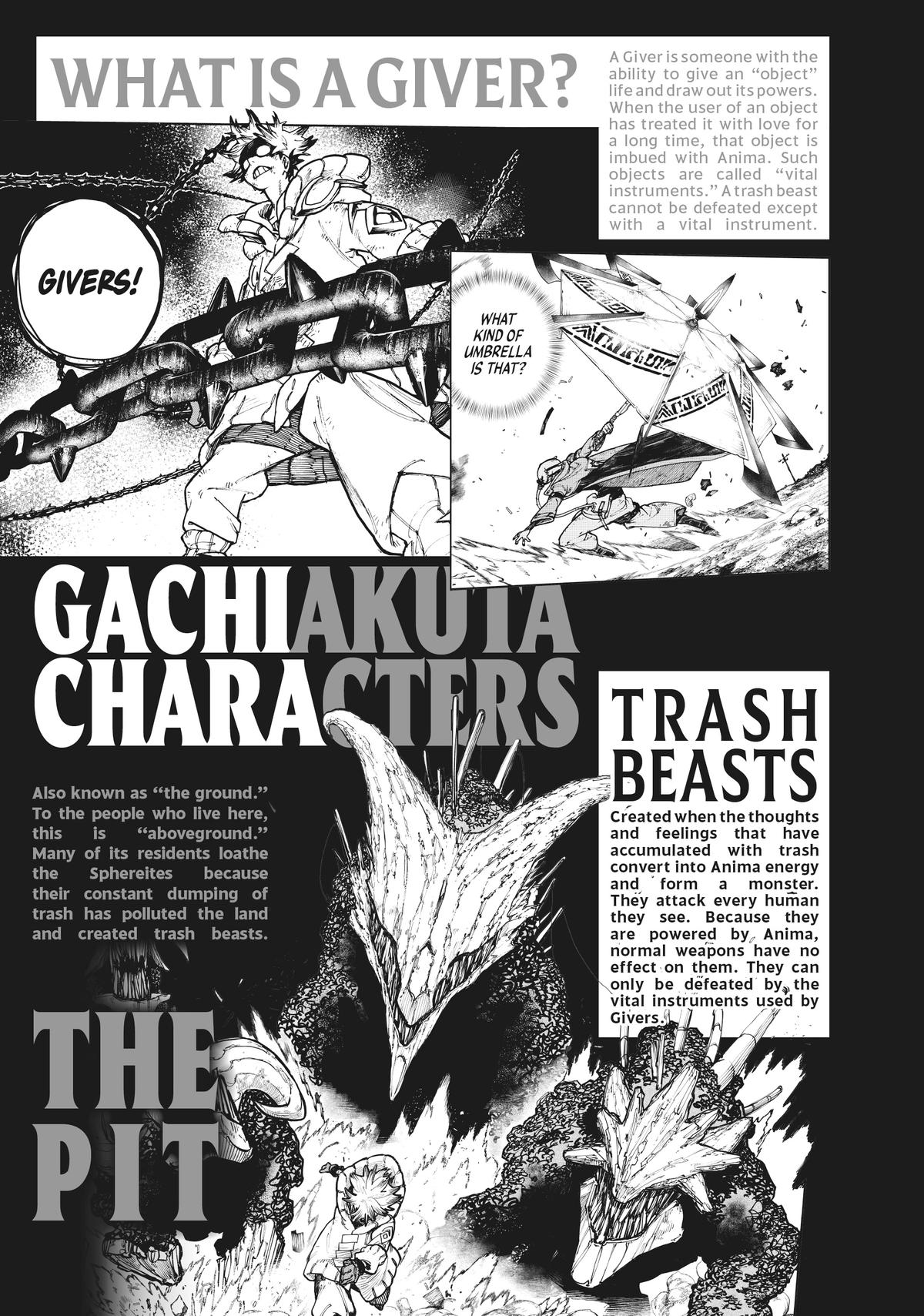 Read Gachiakuta Manga Online