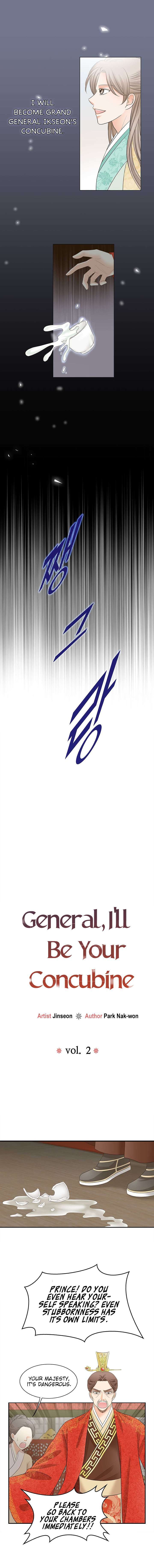 Read General, I'll Be Your Concubine Manga Online