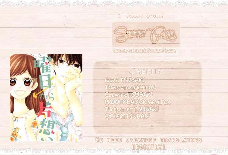 Read Getsuyoubi Kara Kataomoi Manga Online