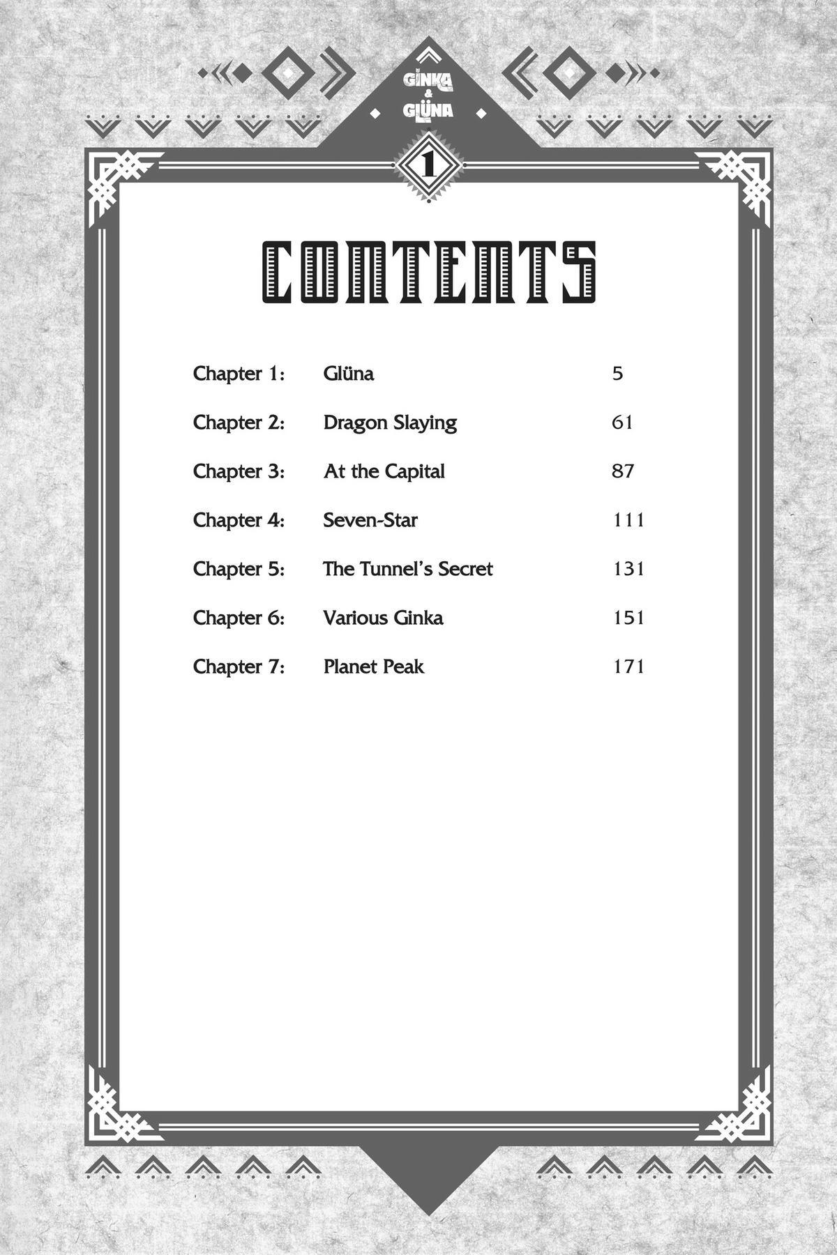Read Ginka & Glüna Manga Online