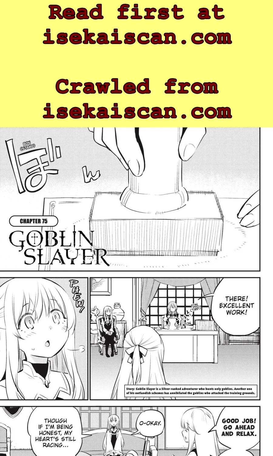 Read Goblin Slayer Manga Online