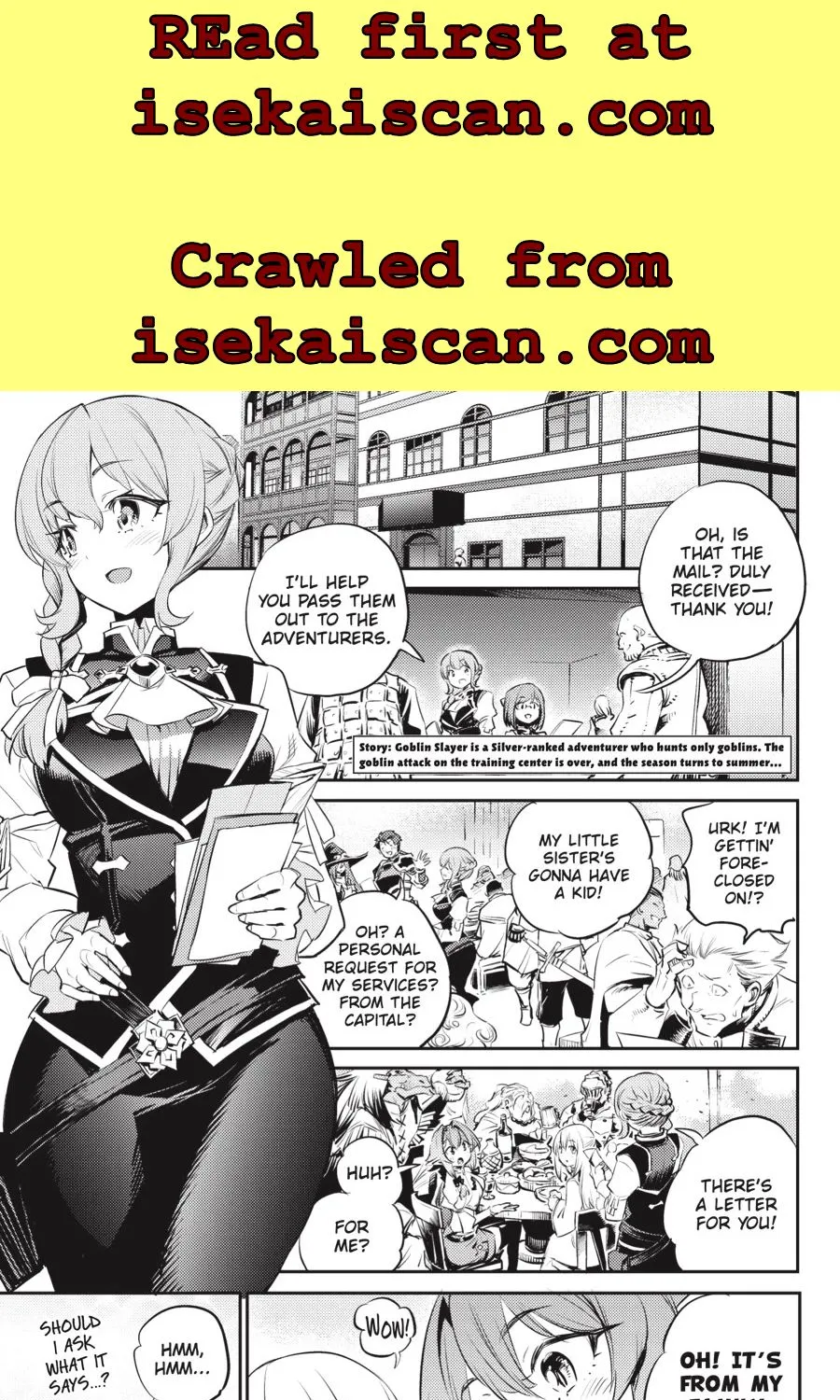 Read Goblin Slayer Manga Online