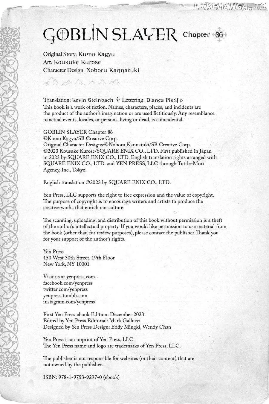 Read Goblin Slayer Manga Online