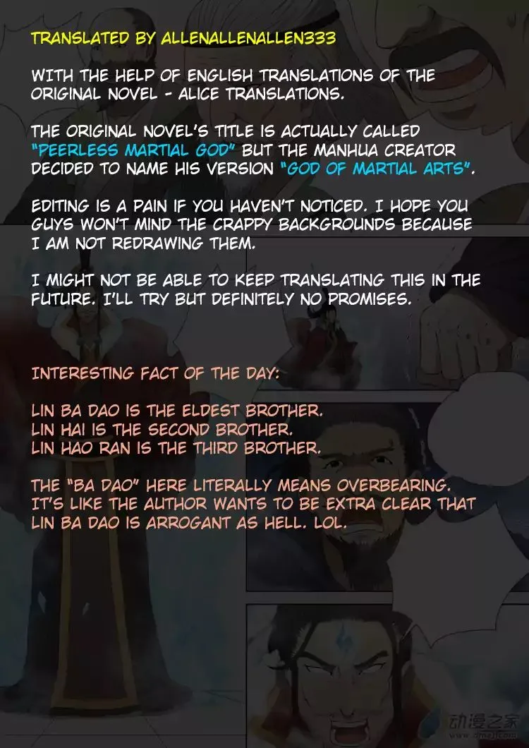 Read God Of Martial Arts Manga Online