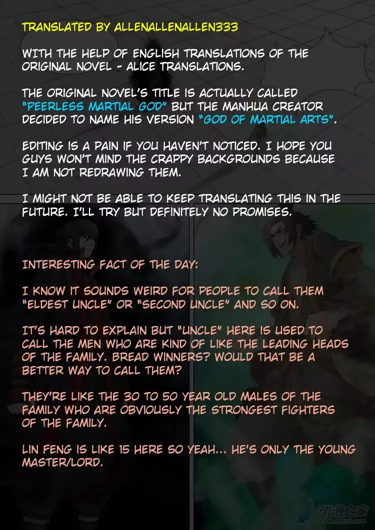 Read God Of Martial Arts Manga Online