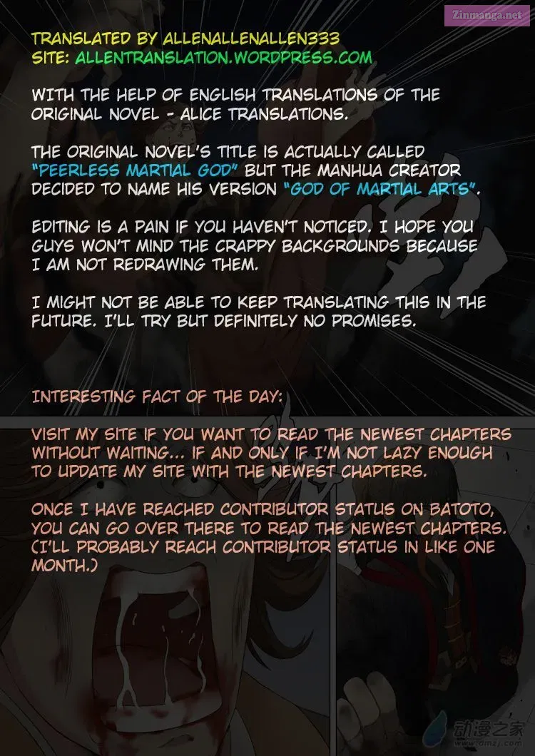 Read God Of Martial Arts Manga Online