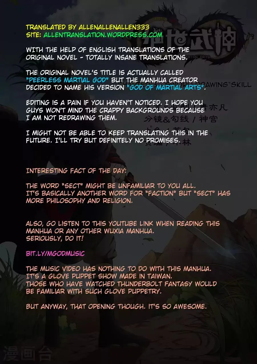 Read God Of Martial Arts Manga Online