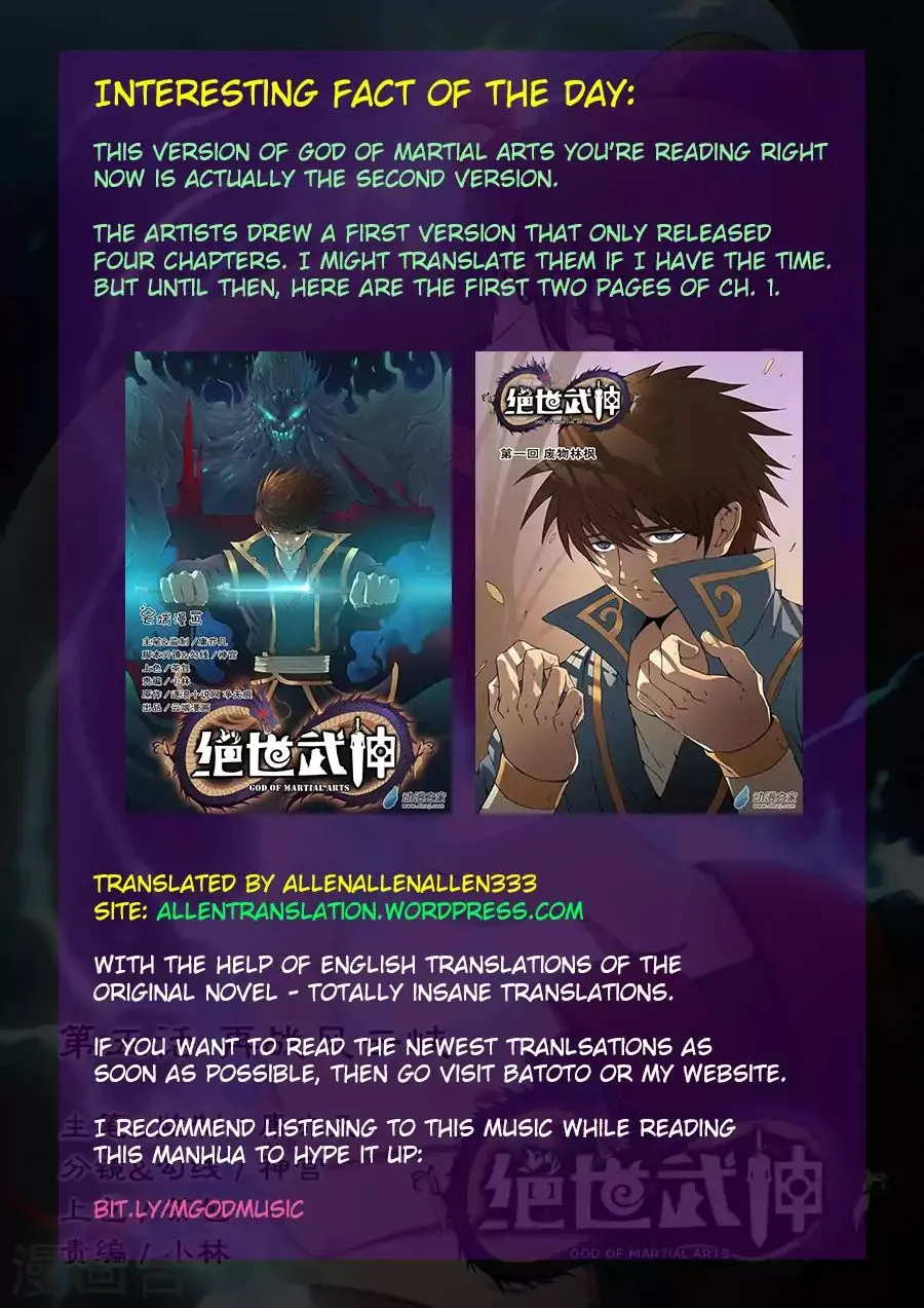 Read God Of Martial Arts Manga Online