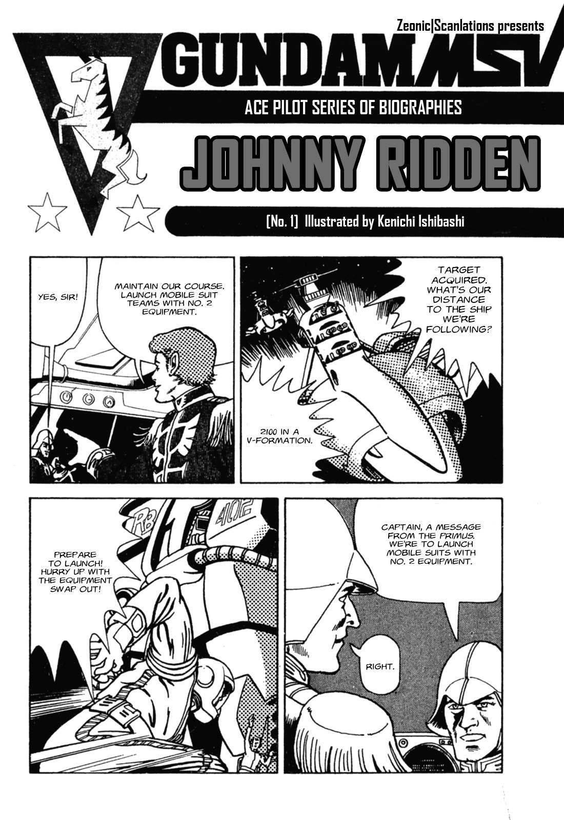 Read Gundam MSV Ace Pilot Series of Biographies Manga Online