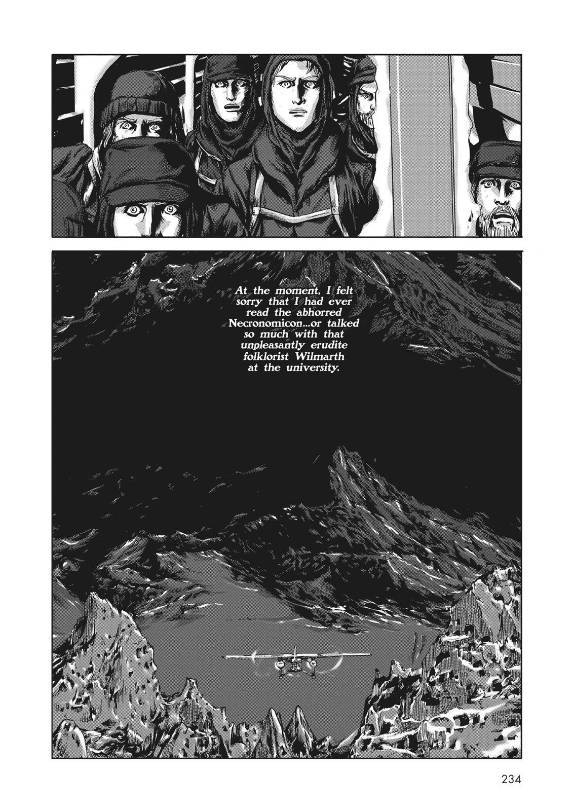 Read H.P. Lovecraft's At the Mountains of Madness Manga Online