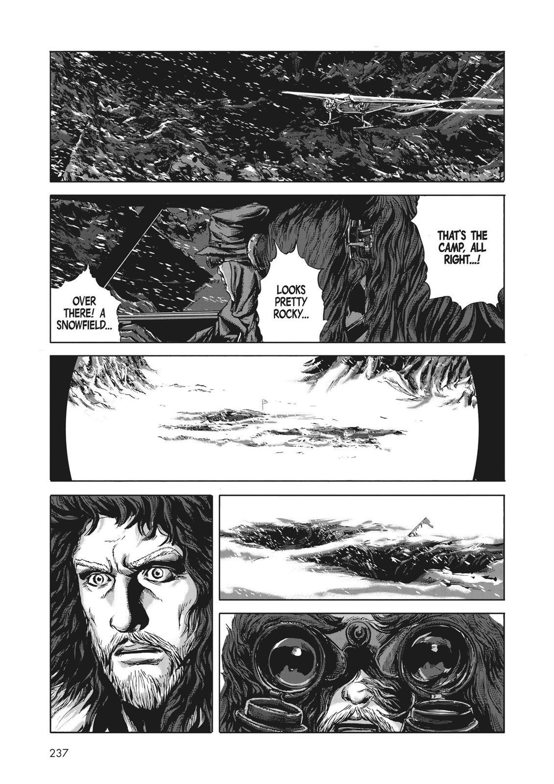 Read H.P. Lovecraft's At the Mountains of Madness Manga Online