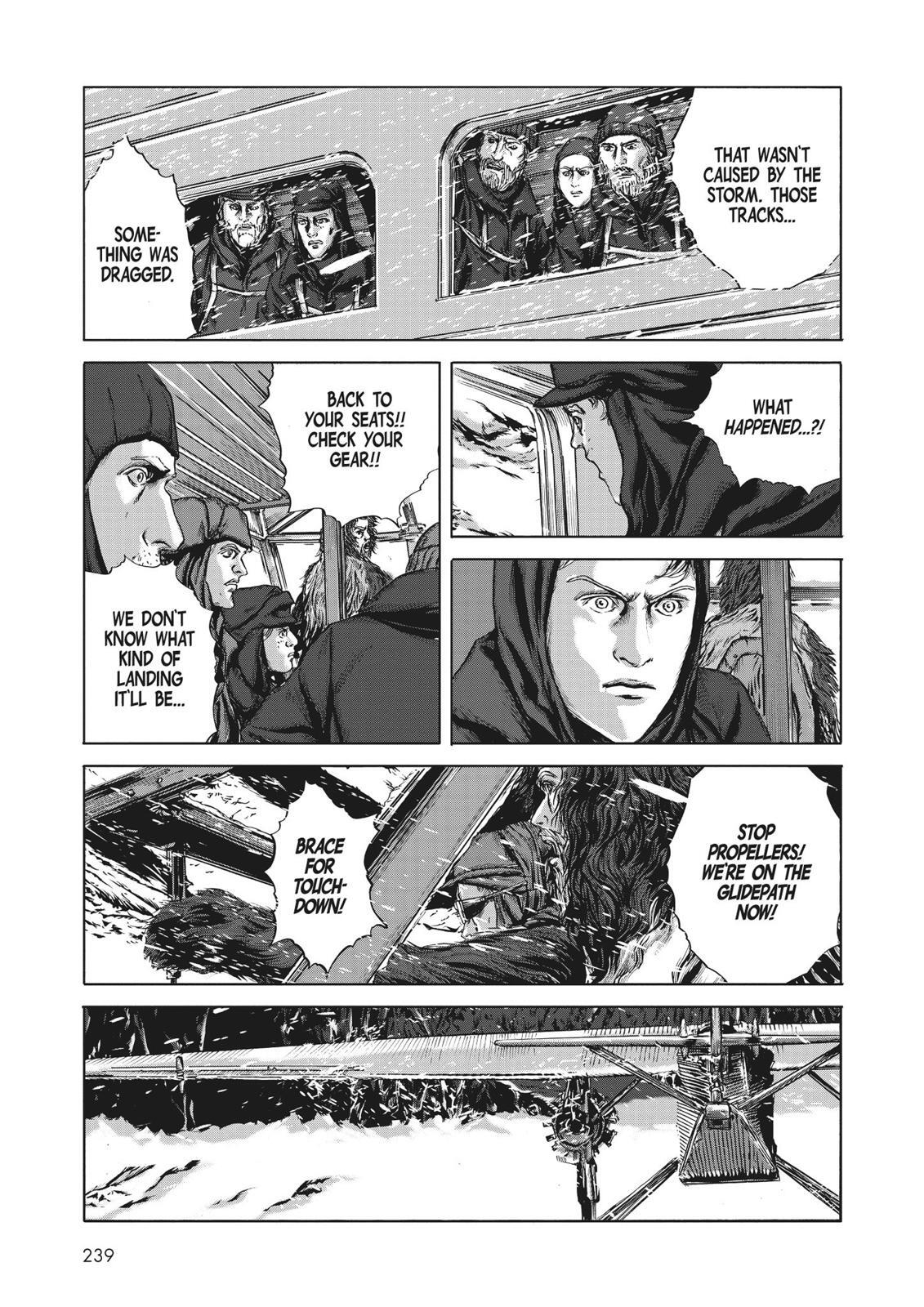 Read H.P. Lovecraft's At the Mountains of Madness Manga Online