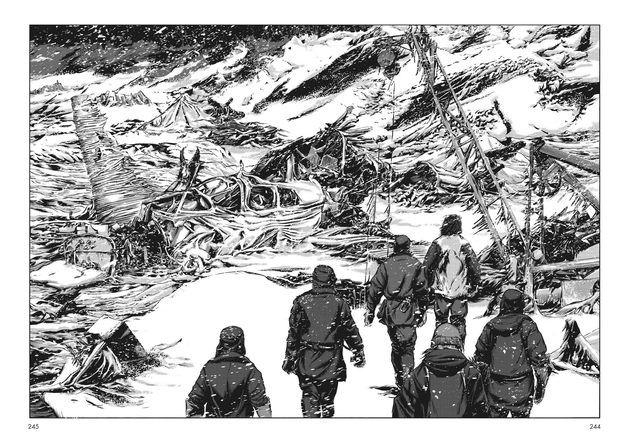 Read H.P. Lovecraft's At the Mountains of Madness Manga Online
