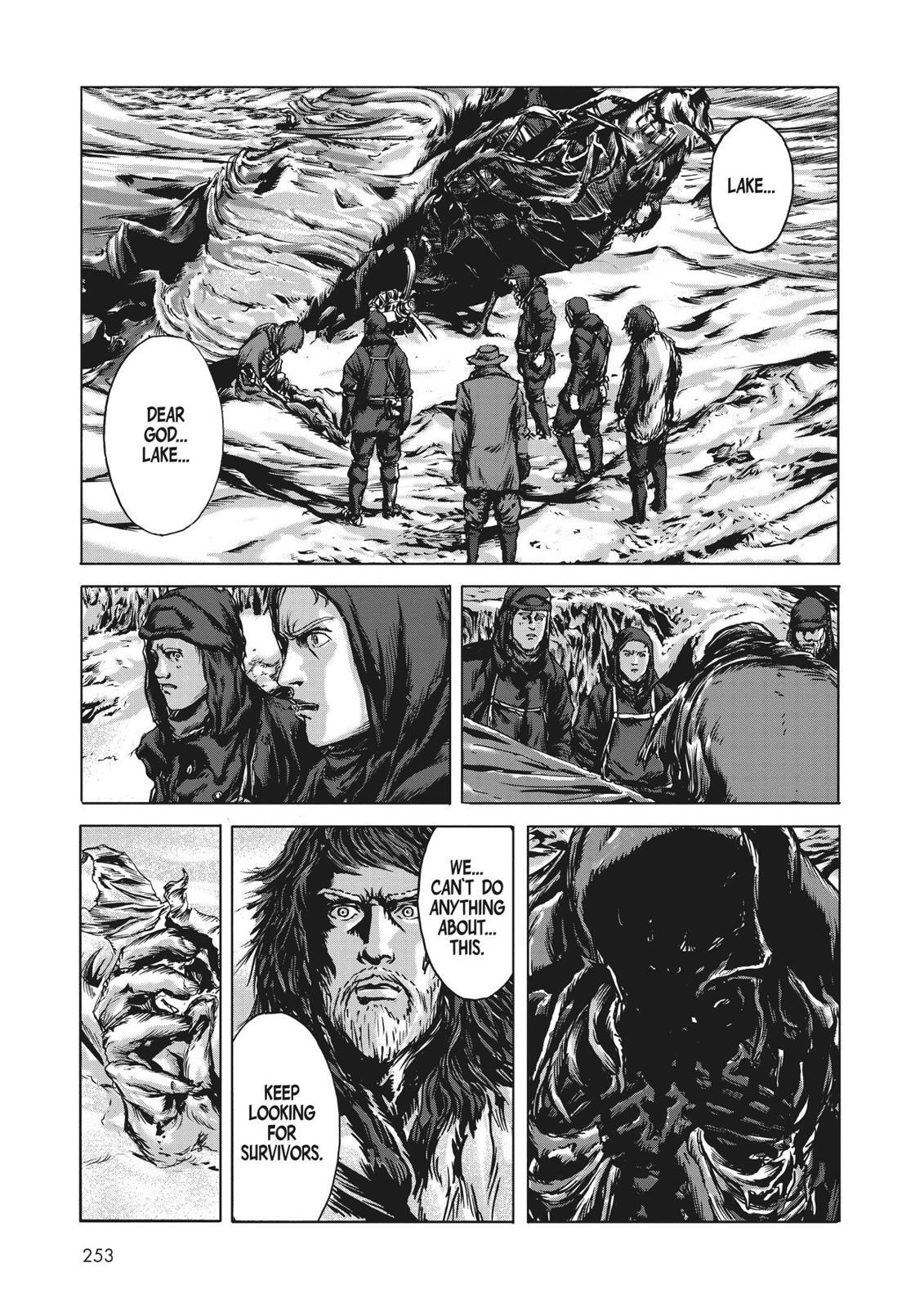 Read H.P. Lovecraft's At the Mountains of Madness Manga Online