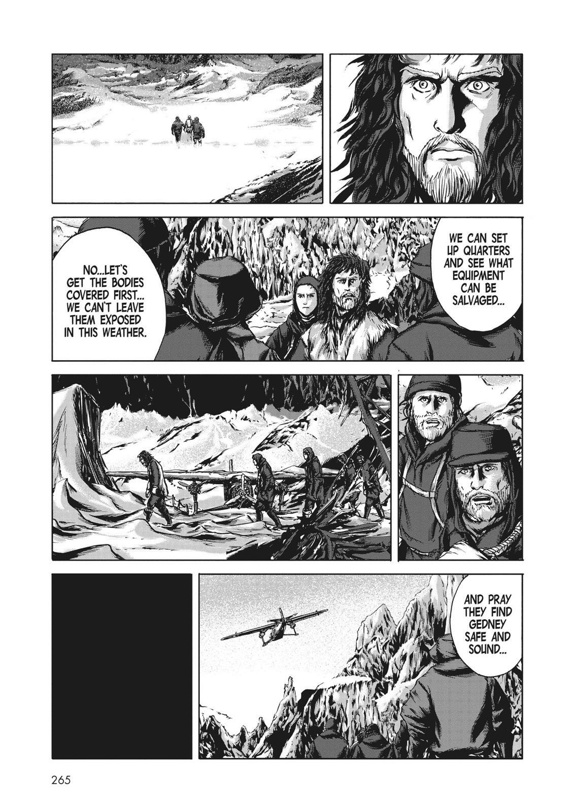Read H.P. Lovecraft's At the Mountains of Madness Manga Online
