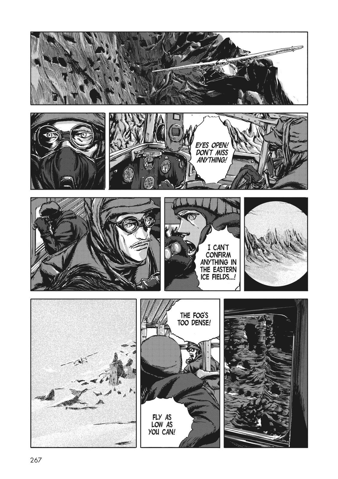 Read H.P. Lovecraft's At the Mountains of Madness Manga Online