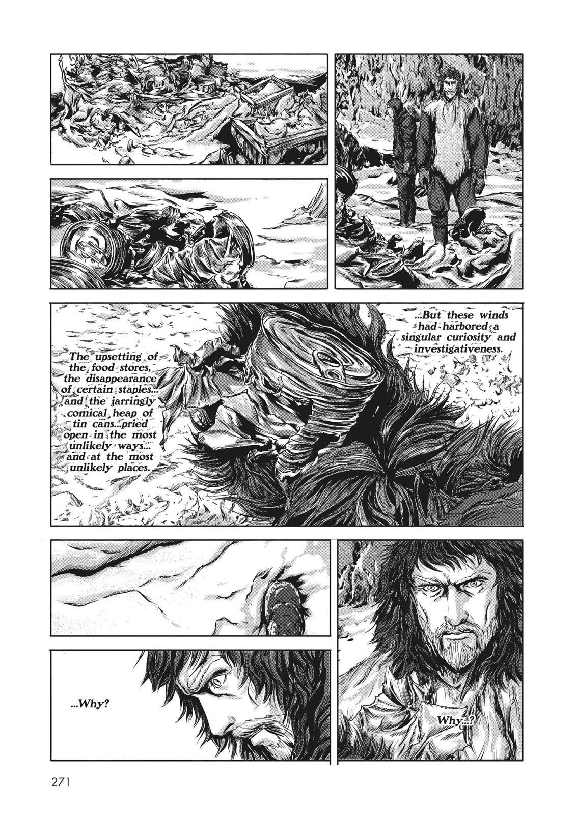 Read H.P. Lovecraft's At the Mountains of Madness Manga Online