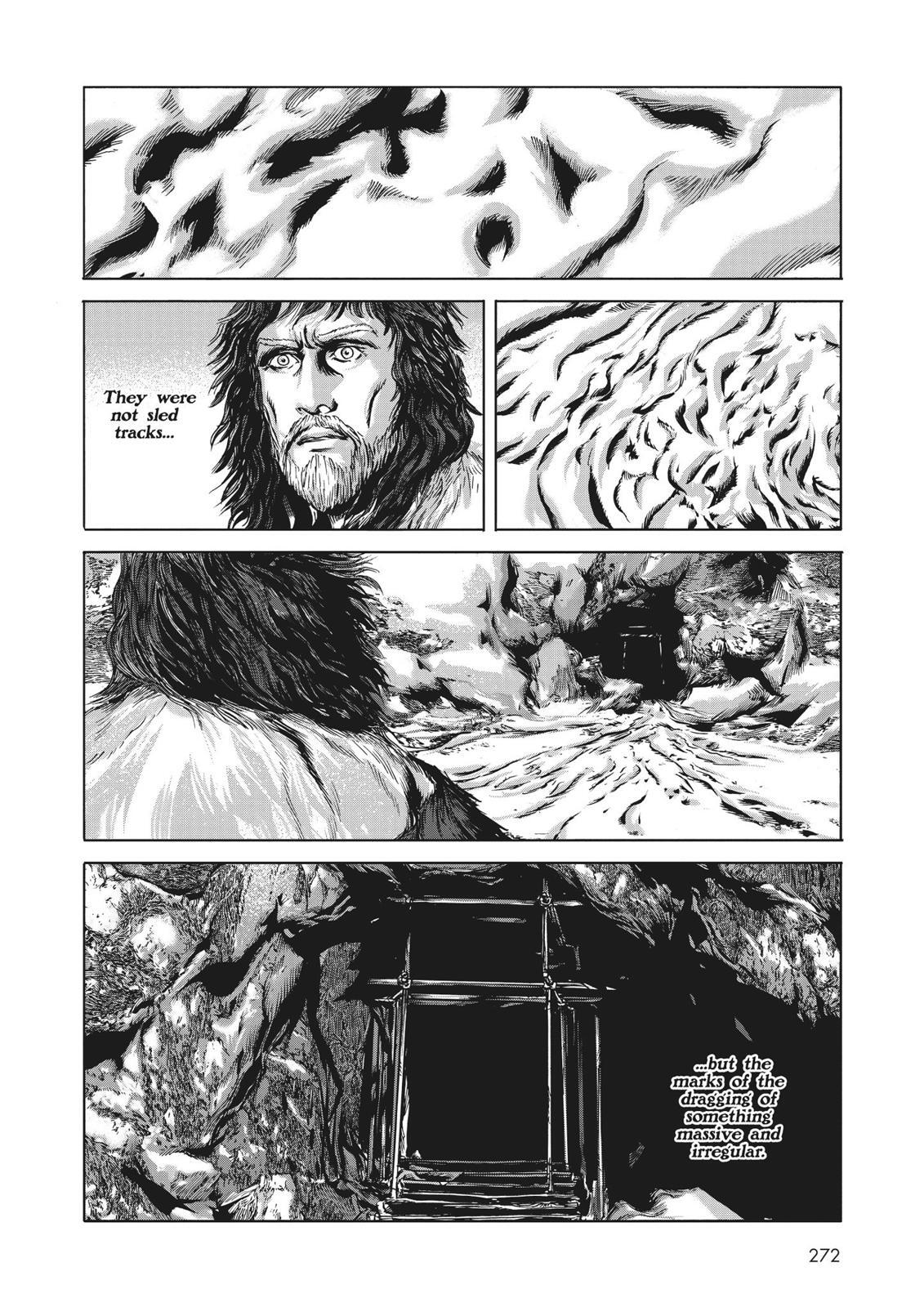 Read H.P. Lovecraft's At the Mountains of Madness Manga Online