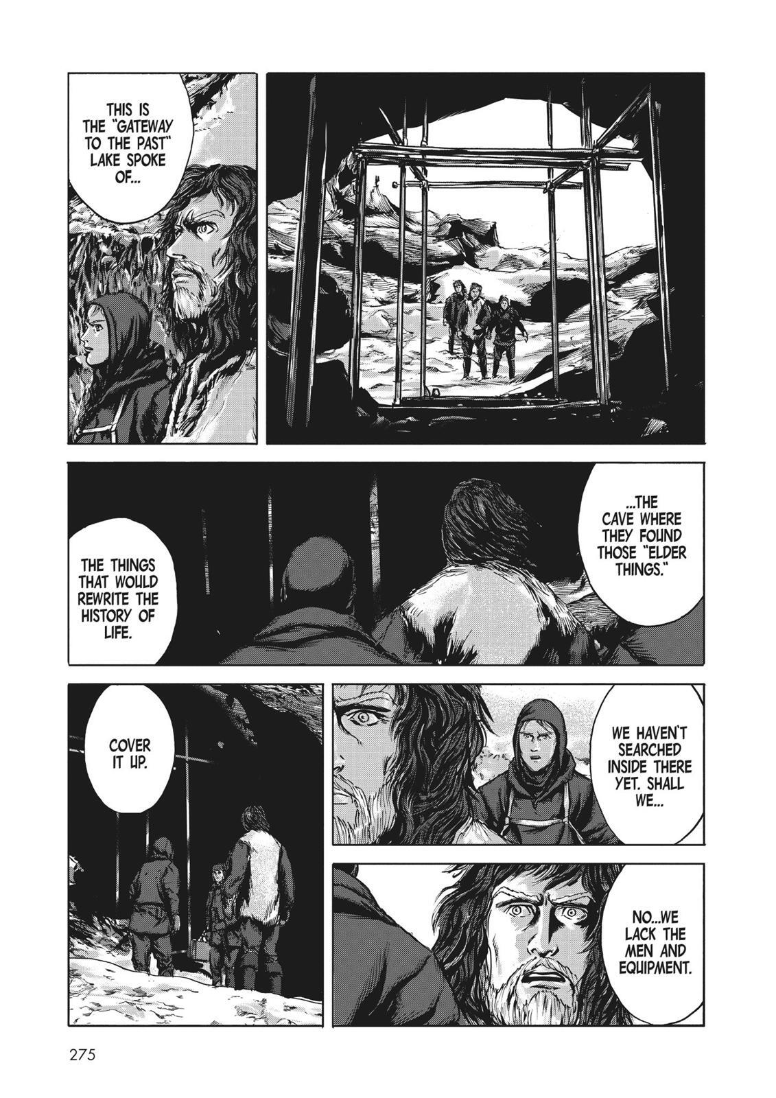 Read H.P. Lovecraft's At the Mountains of Madness Manga Online