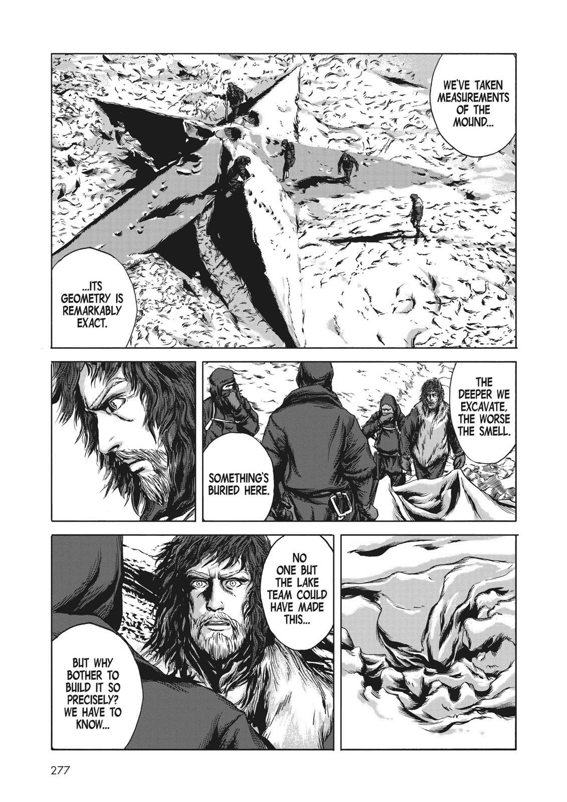 Read H.P. Lovecraft's At the Mountains of Madness Manga Online