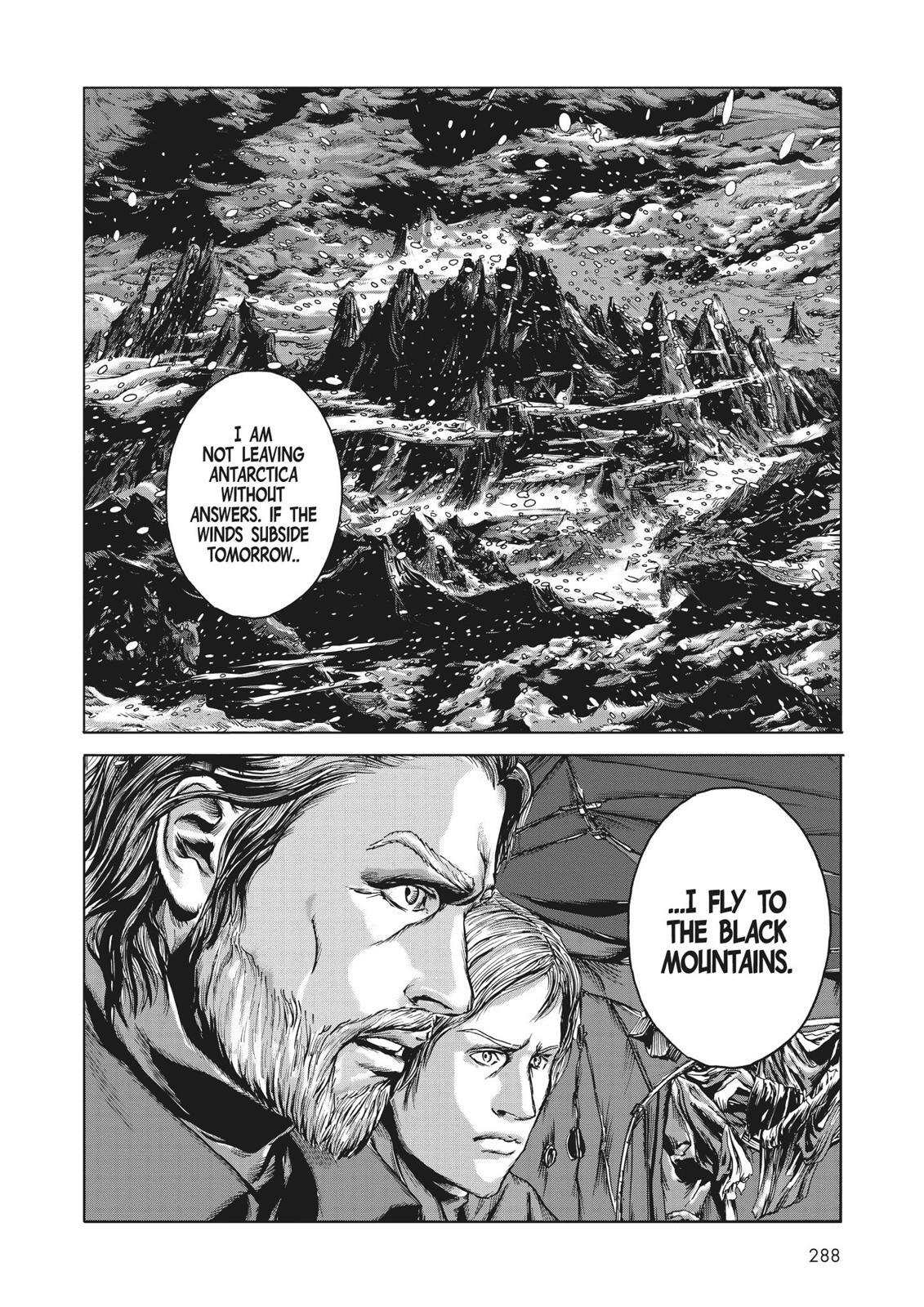 Read H.P. Lovecraft's At the Mountains of Madness Manga Online