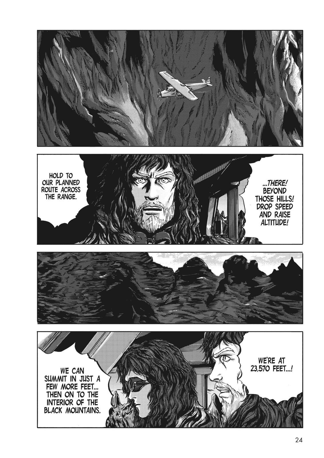 Read H.P. Lovecraft's At the Mountains of Madness Manga Online