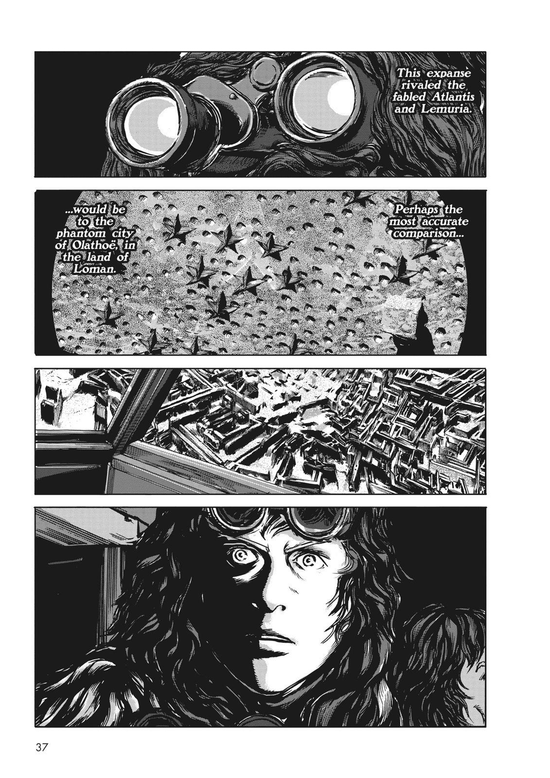 Read H.P. Lovecraft's At the Mountains of Madness Manga Online