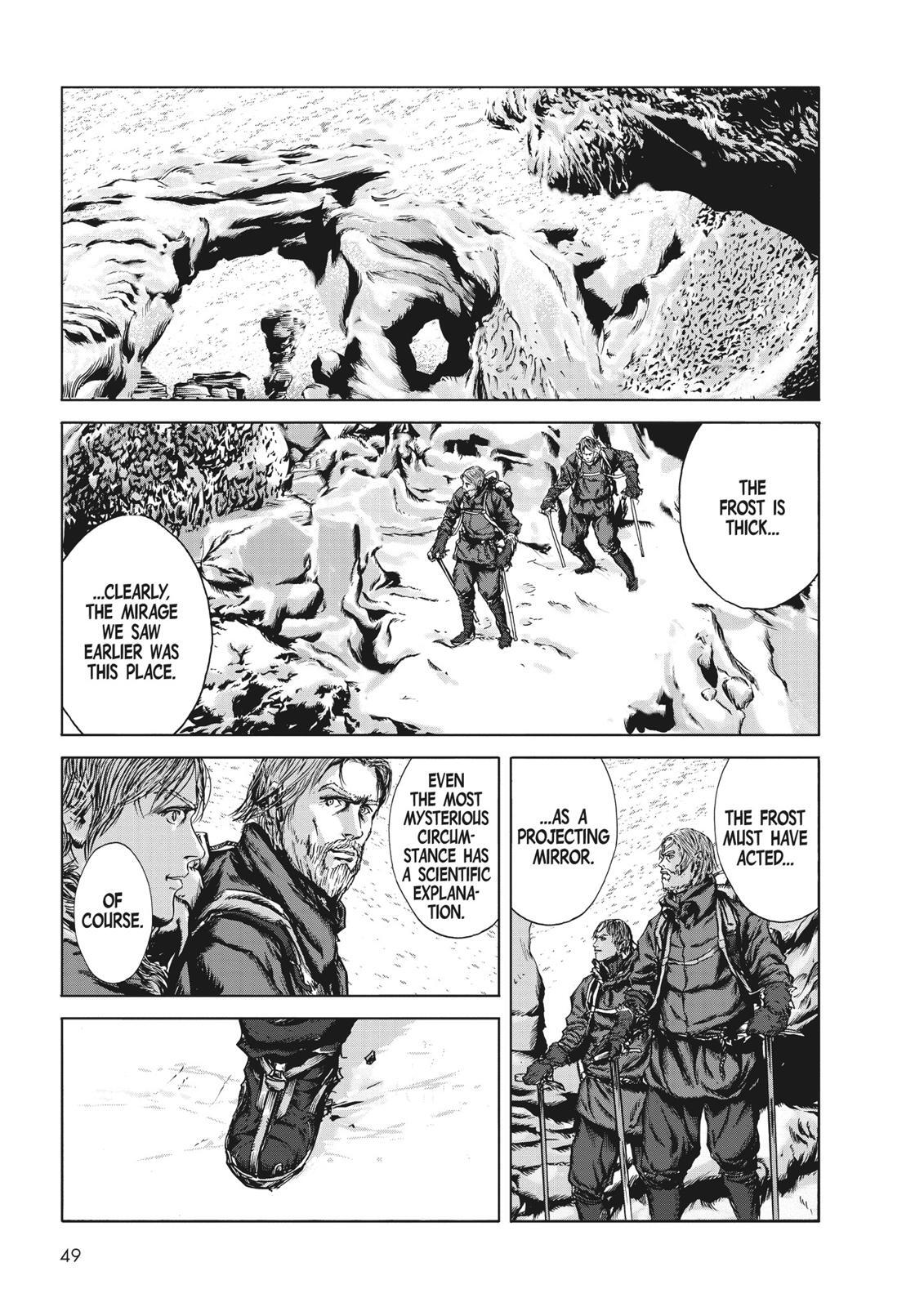 Read H.P. Lovecraft's At the Mountains of Madness Manga Online